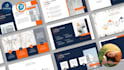 redesign powerpoint presentation deck design, pitch deck design presentation