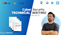 do cybersecurity technical writing and projects