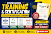 provide training and certification docs for iso, fssc, halal, and brc standard