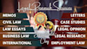 help with legal research, business law, law essays and memos