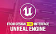layout the design of your UI with umg in unreal engine