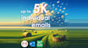 send emails 1 by 1 to your database to save your time