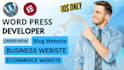 design, build and create creative blog website or wordpress website