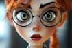 create original bright cartoon character design