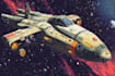 design spaceship, sci fi illustration and sci fi art