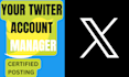 post about crypto and manage your twitter, social media