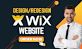 build wix website design, ecommerce wix website or wix website development