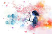 create a watercolor tattoo design