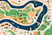 do vector map illustration and event map
