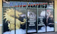 creative shopfront or storefront window graphics and window sticker design