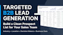 build targeted b2b lead generation lists