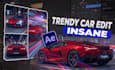 do trending reel car video editing with after affects