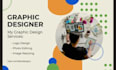 be your professional graphic designer and do adobe illustrator