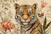 draw an animal and botanical illustration
