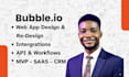 build your bubble io web app mvp with workflows and user roles