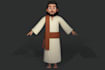 model a 3d character 3d character model 3d rendering and rigging