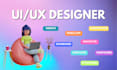 design figma website UI UX, website mockup, figma design website UI design