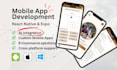 develop android and ios apps with react native and expo