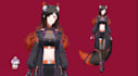design live2d vtuber model vtuber character 2d vtuber model vtuber commission
