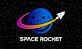 do modern space, astronaut, galaxy, alien, spaceship, logo design