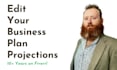 edit your business financial projections
