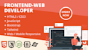 develop efficient websites using HTML, CSS, and javascript