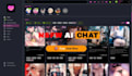 develop ai powered nsfw website, ai saas website, ai anime website