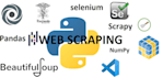 web scraping, data scraping using beautiful soup and selenium