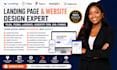 design landingi landing page tilda figma website hubspot crm expert ghl funnel