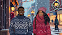 create christmas themed lofi loop animation videos