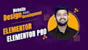 make your website with elementor or divi