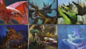draw dragons of any kind as digital art