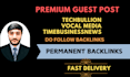 guest post on techbullion, vocal media and timebusinessnews
