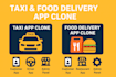 develop taxi booking app and food delivery app like uber, ola, doordash