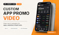 create an app promo video, saas explainer, and website demo video