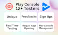 audit your app with 12 testers for google play console app closed testing