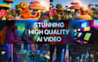 make stunning ai art video