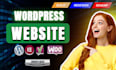 build a professional wordpress website