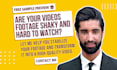 stabilize your shaky camera video footage to ensure a professional result