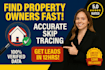 do professional skip tracing for real estate investors