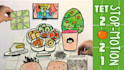 create eye catching short stop motion with paper or clay