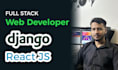 develop a dynamic website with django and react js backend