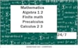 help in basic mathematics, algebra 1 2, finite math, precalculus, calculus 2 3