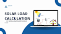 do solar panel calculations and analysis