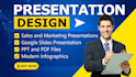 create pitch deck presentations