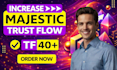 increase majestic trust flow tf 40 plus