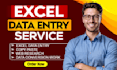 be your expert virtual assistant for data entry, excel, web search, job posting