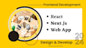 do frontend react next js vite pwa development