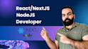 develop and build websites using react next js and node js