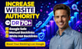 increase ahrefs dr 70 plus with high quality backlinks